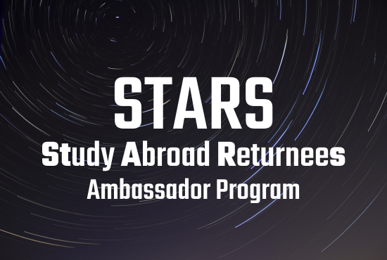 STARS - study abroad returnee ambassador program