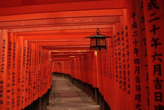 Red pathway in Japan